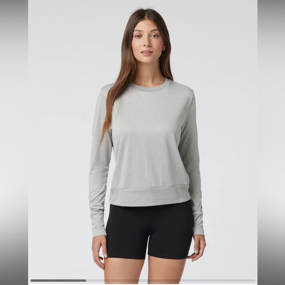 Vuori Daydream Crew heather grey
